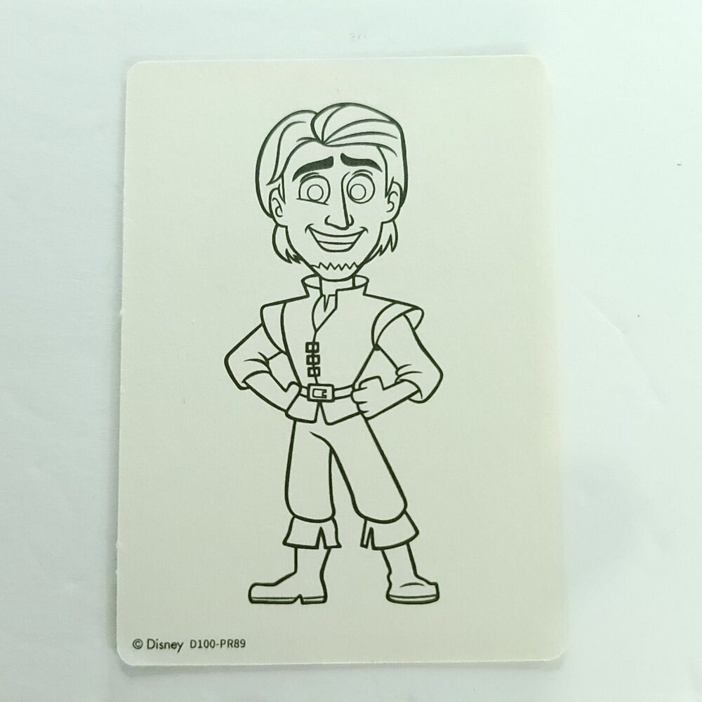 Flynn Rider 2023 Card Fun 1/1 Disney 100 Carnival  Paper Sketch Card D100-PR89
